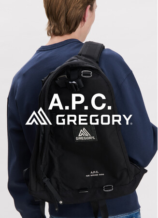 ＜A.P.C.＞12月12日(金)よりA.P.C. GREGORY初のコラボレーション発売