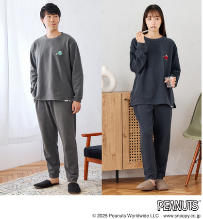 AOKI＆TAKE CARE WITH PEANUTSから疲労回復ウェア「RECOVERY CARE＋(R)」のフリースタイプ登場