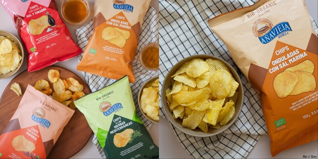 噛むたびに広がるじゃがいもの旨み！スペイン発オーガニックチップス「アナヴィエハ」から新フレーバーを発売