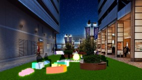 「はまテラス にぎわい創出プロジェクト」　主催：横浜新都市センター株式会社、株式会社横浜スカイビル　後援：横浜市都市整備局