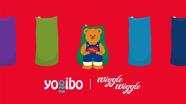 Yogibo と wiggle wiggle コラボレーションアイテム登場“リラックス”と“かわいい”の最強タッグ