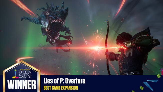 『Lies of P: Overture』、「Golden Joystick Awards 2025」でBest Game Expansion（ベスト・拡張コンテンツ賞）に輝く！