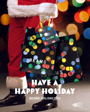 ビームスがホリデーを彩るキャンペーン「HAVE A HAPPY HOLIDAY」をスタート