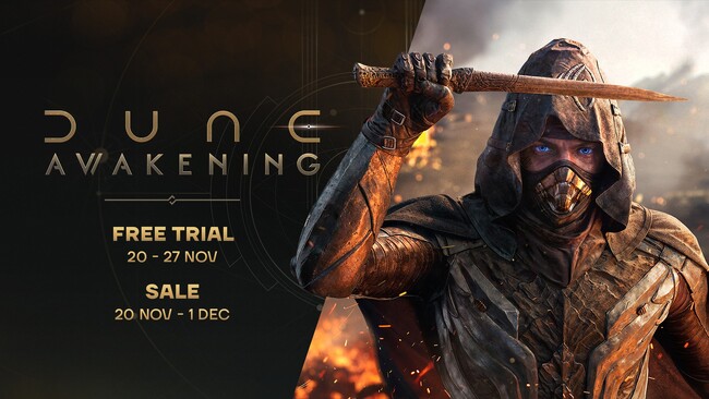 砂の惑星で繰り広げられるサバイバルRPG『Dune: Awakening』が、期間限定の無料プレイを過去最大の割引と共に提供開始