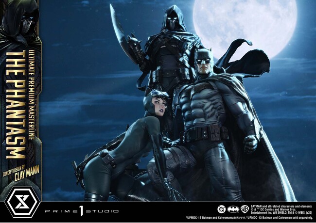 「ファンタズム」「バットマン & キャットウーマン」の1/4スケールスタチューが、クレイ・マン氏とのコラボにより登場