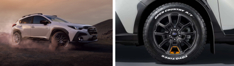 「OPEN COUNTRY A/T Ⅲ」がSUBARU クロストレック特別仕様車「WILDERNESS Edition」に採用
