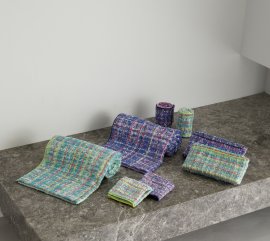 ラディ　鮮やかなツイード調チェック柄