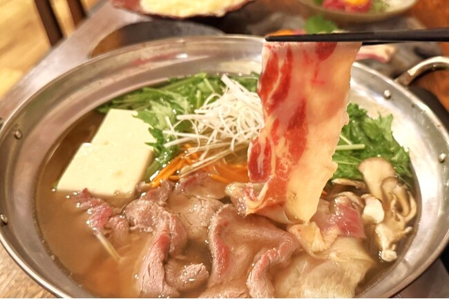柔らか馬肉と特製出汁の「はりはり鍋」冬季限定で提供開始!【大衆馬肉酒場 馬王 堺筋本町店】