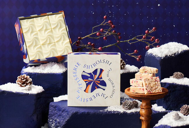 【冬季限定】1時間で200缶を売り上げる、クッキー缶シリーズに新作！缶を開ければ、雪降る銀世界 !? 甘くて濃厚な冬の贈り物「しろいし洋菓子店のショコラクッキー缶」が登場