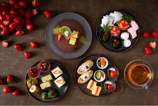 銀座のホテルで味わう「いちご×ショコラ」アフタヌーンティー 月替わりの“季節の一皿”やクリスマス期間限定メニューも登場