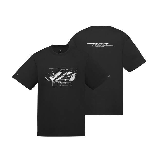 ROGブランドより、反射素材ロゴを配したTシャツ「ROG Parse T-shirt」と、耐久性の高いシリコン製リストレスト「ROG Keyboard Wrist Rest」を発表。
