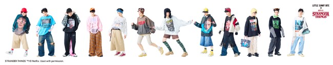 「LITTLE SUNNY BITE 」が ストレンジャー・シングスと２回目のコラボレーションコレクションを最終章に合わせて発売。