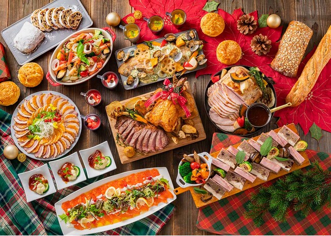 【シェラトングランドホテル広島】ブッフェレストラン「ブリッジ」にて「クリスマスフェア」開催
