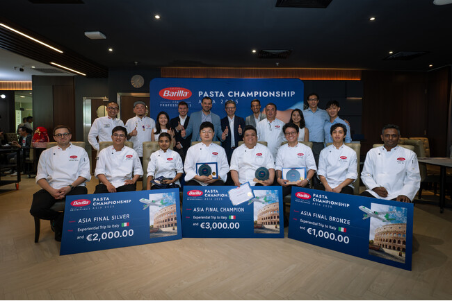 バリラ主催の「Barilla Pasta Championship Asia 2025」11月11日（火）にマレーシアで開催！～アジアの新たな未来を切り開くパスタチャンピオンが決定～