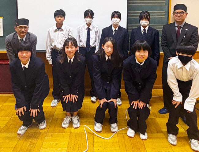 【かっぱ寿司】創業の地・長野県の中学校で「ふるさとjobセミナー」を開催！ 中学生が「接客」の基本やおもてなしの心を学び、働くことの楽しさを体感