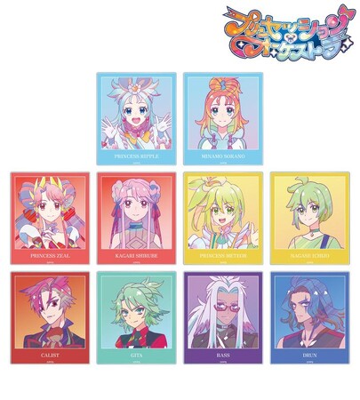 『プリンセッション・オーケストラ』のトレーディング Ani-Art clear label アクリルカードなどの受注を開始！！アニメ・漫画のオリジナルグッズを販売する「AMNIBUS」にて