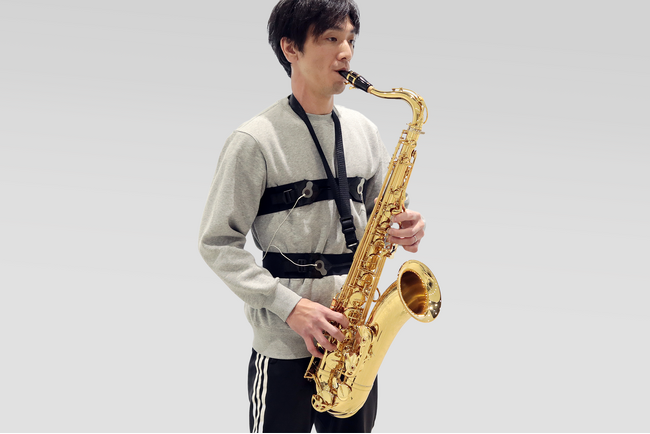 ダイヤ工業、ヤマハの「楽器演奏時の呼吸計測」時に使用するセンサーバンド開発に技術協力