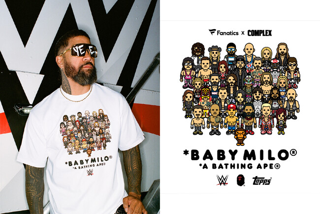 BAPE(R)︎ x WWE x Toppsコレクション