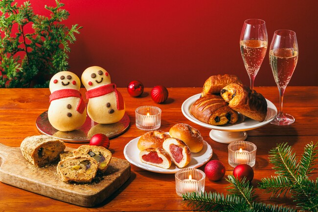 【木村屋總本店】＜新商品＞クリスマスを彩るパンが多数登場！甘さとほろ苦さを楽しむ「パン・オ・ショコラ」、今年も登場「スノーマン」など4種類を直営店にて12月1日発売開始