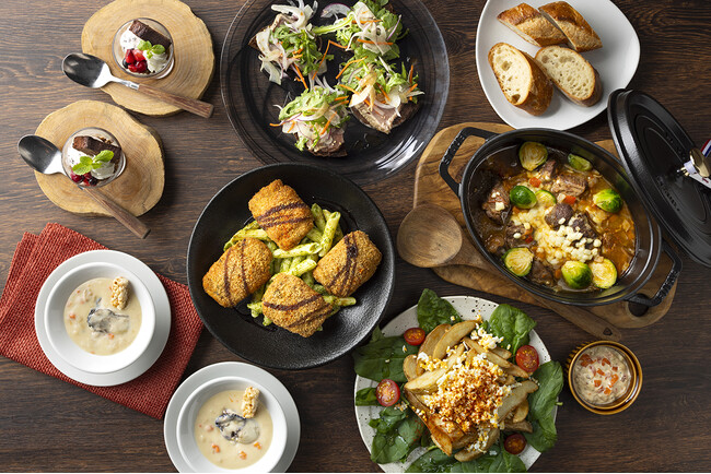 【コートヤード・バイ・マリオット 東京ステーション】 旬の鮟鱇や真牡蠣を味わう、心温まる冬の美食体験　冬のディナーコース「Winter Breathing」を発売