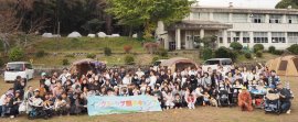 インクルーシブ親子キャンプ2025　集合写真