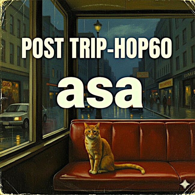 ビートメイカーのasa、約1年振りにアルバム「POST TRIP-HOP60」をリリース