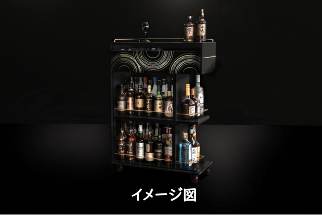 【11月28日（金）開始！】マスターオブウイスキー静谷和典が挑む新宿バーボンバーの限定クラファンリターン　能登復興支援を込めた輪島塗バーワゴン3台を限定提供！職人技の最難関「円の蒔絵」！