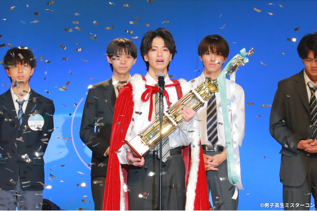 “日本一かっこいい男子高生”がついに決定！選ばれたのは 兵庫県出身 高校2年生 楢崎悠亮 さん