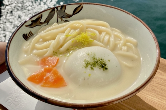 あん餅×白味噌×さぬきうどん!? 香川の正月名物を味わう「あん餅雑煮うどん」12/3～季節限定で販売|ジャンボフェリー
