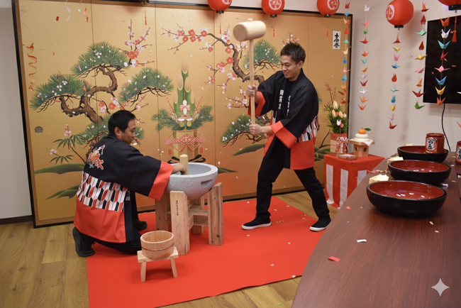 【新登場】福を呼ぶ！「開運出張もちつき隊」が企業イベントを盛り上げ、訪日ゲストにも選ばれる“日本体験コンテンツ”へ進化