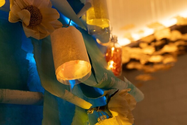 【コートヤード・バイ・マリオット福井】越前和紙と『福井ブルー』が灯すサステナブルなクリスマス ｜２つの特別ツリーと、親子で楽しめるワークショップを開催