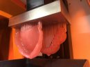 ３Dプリンターによる義歯床部分の作製