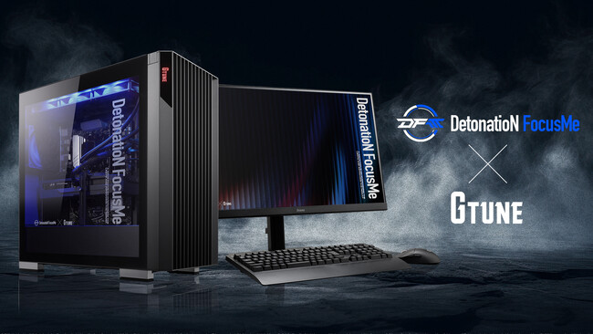 「DetonatioN FocusMe × G TUNE」コラボモデルPCの販売がスタート
