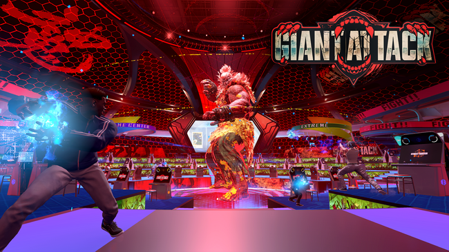 『ストリートファイター6』にてバトルハブに再び降臨した巨大な豪鬼を倒すレイドイベント「GIANT ATTACK」が本日より期間限定で開催！