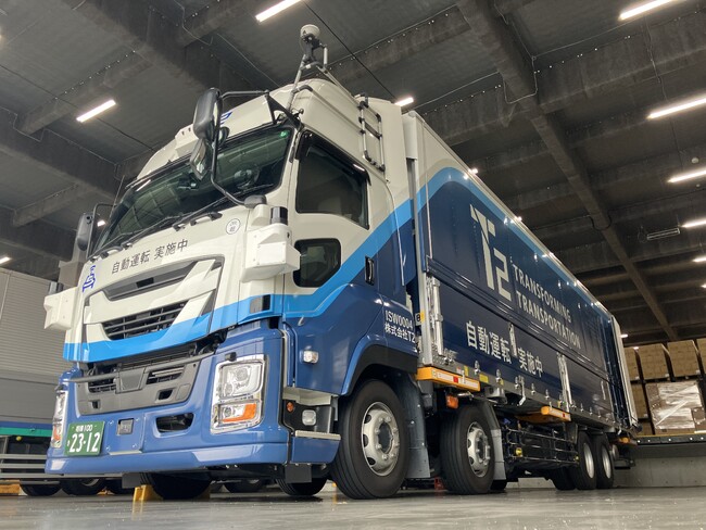 レベル4を見据えた業界初(※1)の取り組みセブン-イレブンの商品を自動運転トラックで輸送する実証を開始