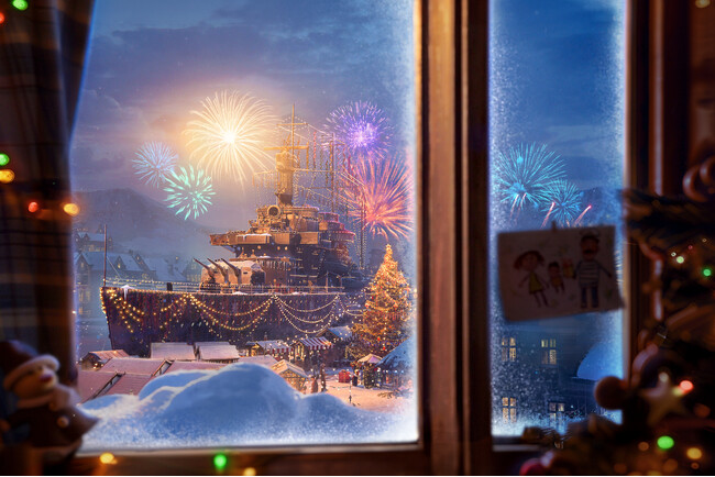 『World of Warships』＆『World of Warships: Legends』にてホリデーシーズンを祝うゲーム内イベントと報酬が登場！