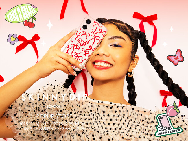 ”平成＆Y2K”テーマのポップアップツアー、12月は大阪開催！SKINNYDIP LONDON ポップアップストアがルクアイーレに登場！