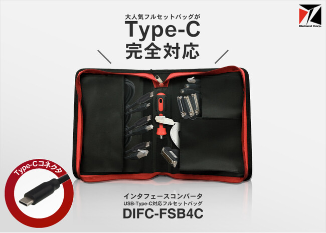 累計約20,000セット販売の大人気フルセットバッグがType-Cに完全対応!