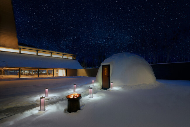 パーク ハイアット ニセコ HANAZONOとクリュッグが贈る 雪に囲まれた極上のプライベートダイニング クリュッグ・スノードーム