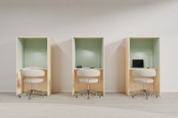 静かな集中空間をすぐに！防音ワークスペース『BOXデスク』再販開始