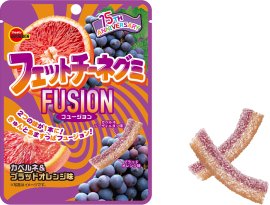 フェットチーネグミFUSIONカベルネ&ブラッドオレンジ味 フェットチーネグミFUSIONカベルネ&ブラッドオレンジ味