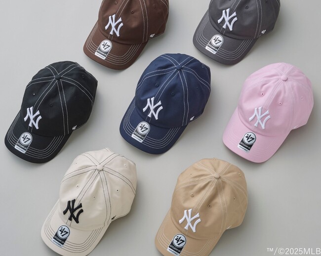 【’47（フォーティーセブン）】定番「CLEAN UP」に、ステッチがさりげなくアクセントになる新作が登場