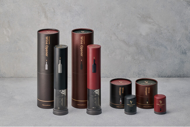 おもてなしにギフトにも。レコルト［充電式ワインオープナー］［ワインキーパー］を新発売