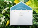 ブランド象徴色「ドラマティックブルー」の封筒ライナー ブランド象徴色「ドラマティックブルー」の封筒ライナー