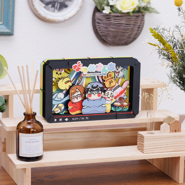 先行販売で即完売した「なつめさんち」のペーパーシアターが12月5日（金）よりホビーゾーンにて数量限定で一般販売開始！