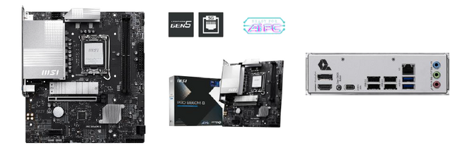 MSI、最新のIntel(R) Core(TM) Ultra 200Sシリーズプロセッサー対応のB860チップセット搭載マザーボード「PRO B860M-B」を発売