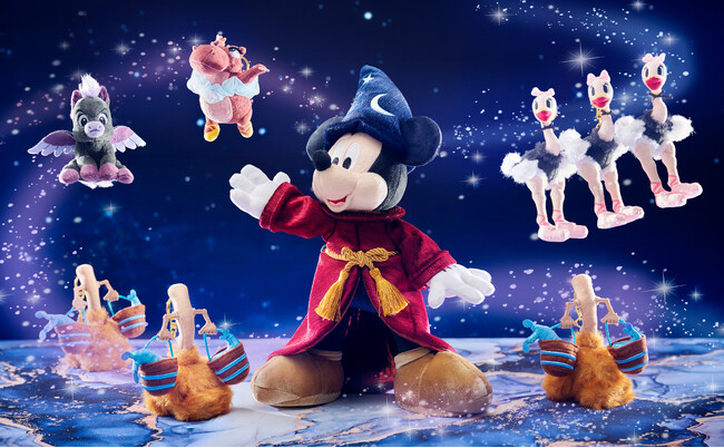 映画『ファンタジア』公開85周年記念！「魔法使いの弟子」ミッキーマウスや作品を彩るさまざまなキャラクターが登場する特別なコレクションをディズニーストアで12月12日（金）より順次発売