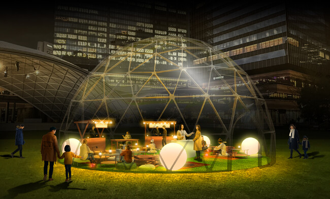 【12/13-14 限定】大阪・梅田に登場する芝生のドーム空間で楽しむ“香りの異空間”──MY ONLY FRAGRANCE、グラングリーン大阪の冬イベントに初参加