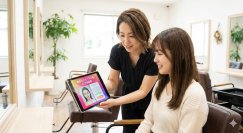 顔の「黄金比」×「なりたい私」をAIが瞬時に分析！美容室でのオーダーがもっと楽しくなる、次世代カウンセリングツール「印象AIカウンセリング」誕生