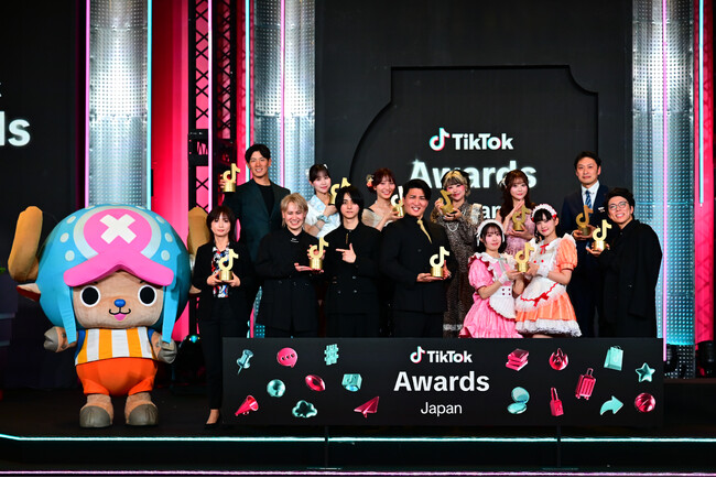 「TikTok Awards Japan」 2025、全12部門の受賞者が決定！Creator of the Yearは、SATOYU(^↓^)OHIOBOSSが2年連続で受賞！
